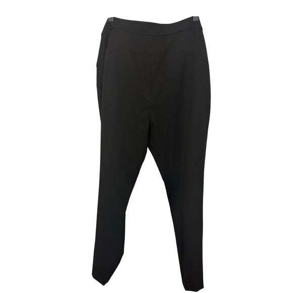 Vince Camuto Black Straight Leg Career Preppy Dress Slacks 10 Work Admin Formal - Picture 4 of 4